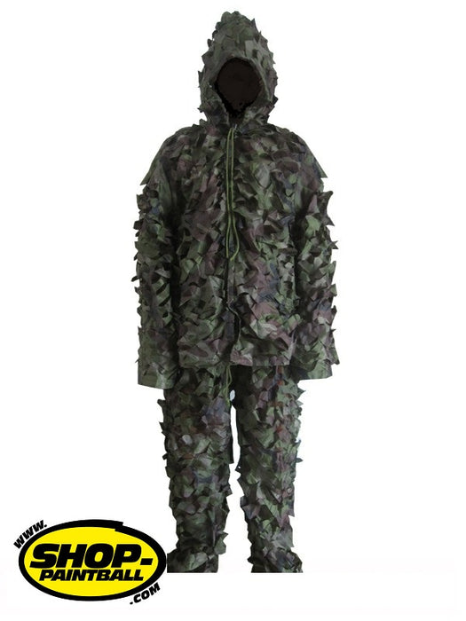 CAMOUFLAGE INTEGRAL GHILLIE FEUILLAGE FORCE
