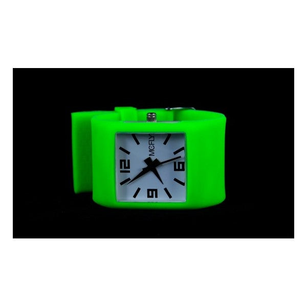MONTRE MCFLY LARGE VERTE/BLANCHE