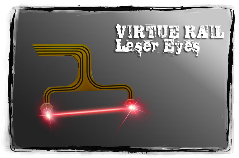 YEUX LASER ROUGE VIRTUE PMR