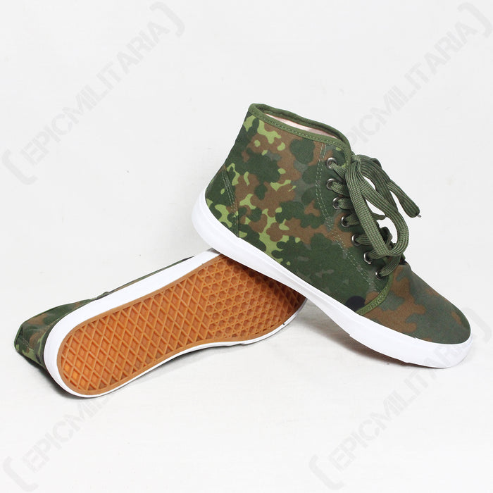 MILTEC style militaire Flecktarn Camouflage Chaussures de Baseball - TAILLE 40
