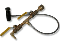 Tuyau de remplissage de CO2 - ETO - Acier inoxydable - Double valve Tuyau de remplissage de CO2 - ETO - Acier inoxydable - Double valve