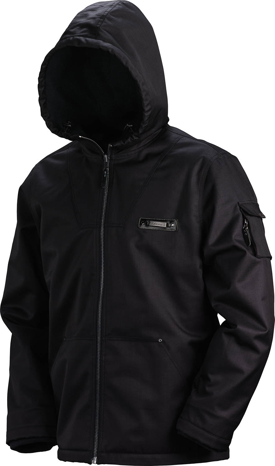 Veste en Sherpa Noir | Mad - Make a Difference Veste en Sherpa Noir | Mad - Make a Difference