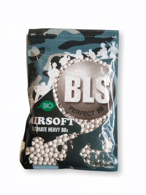 Billes D'Airsoft Blanche 6mm BLS Premium Précision - Sac De 1000 unités Billes D'Airsoft Blanche 6mm BLS Premium Précision - Sac De 1000 unités