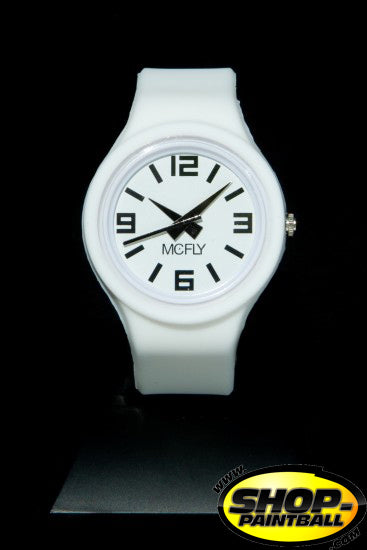 MONTRE MCFLY RONDE BLANCHE